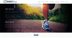 Desktop Screenshot of easydaysports.com
